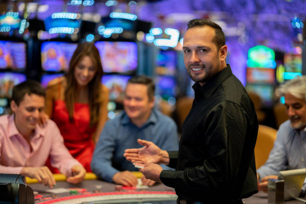 Live casino tables and game interface